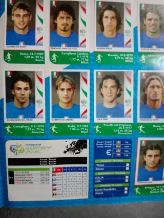 Álbum Panini Mundial Alemania 2006