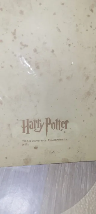 Mapa del Merodeador Harry Potter