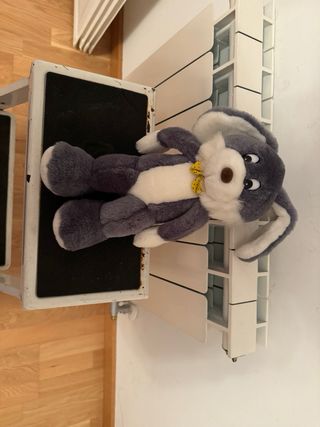 Peluche Conejo Gris Suave