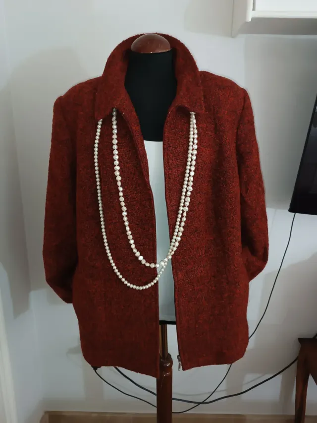 Chaqueta Curvi Color Caldera