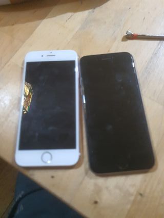 iPhone 6S Rosa y iPhone 6 Plata