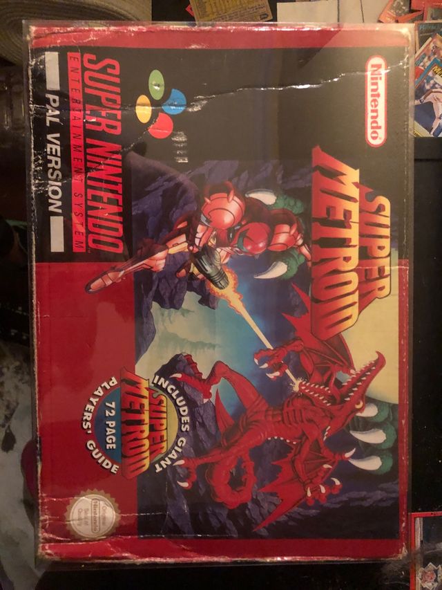 Second Hand Super Metroid PAL UK Super Nintendo SNES for 300 EUR