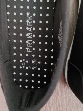 Scarpe Primark nere donna taglia 37