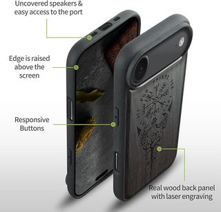 Carveit Funda Magnética iPhone Air Brújula Vikinga