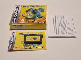 Juego GBA Monstruos, S.A. (THQ)