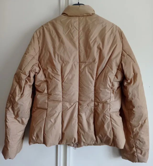 Piumino leggero Sisley donna tg S beige