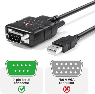 Dynattenik Adaptador USB a Serie Protección ESD