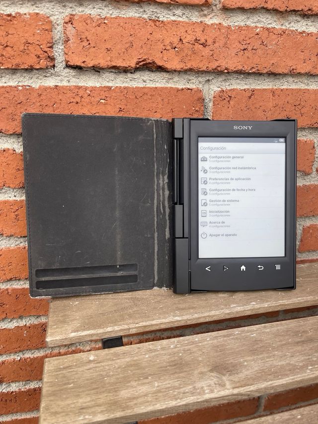 Lector de libros Sony