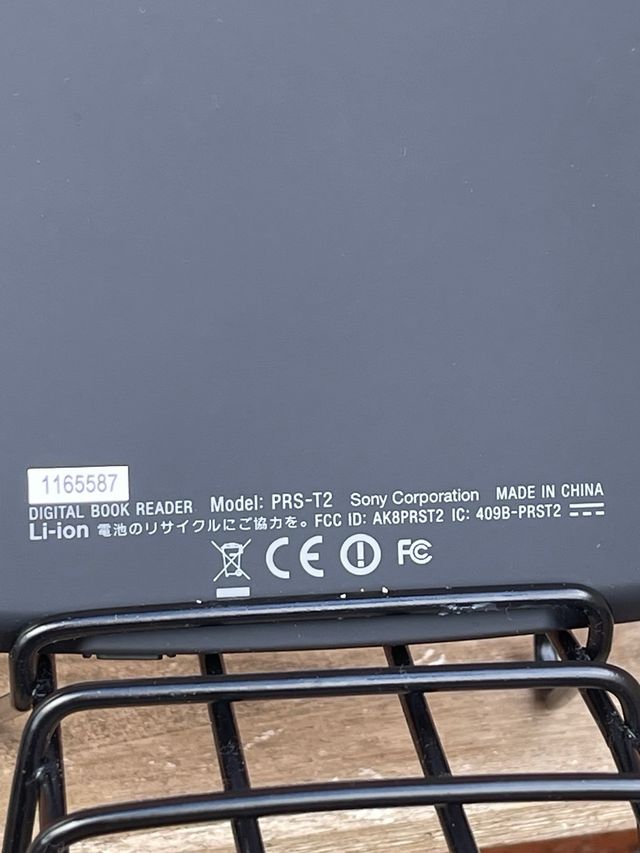 Lector de libros Sony