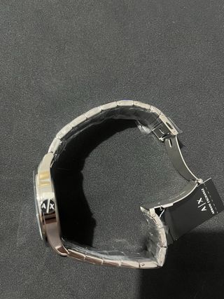 Reloj Armani Exchange Negro y Plateado