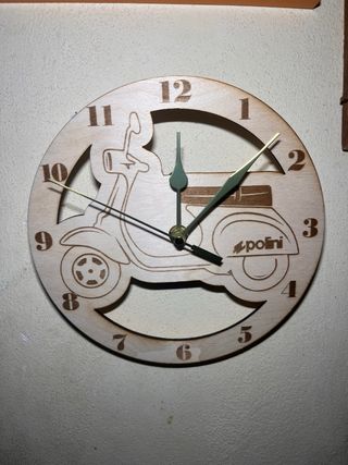 Orologio da parete Vespa 50 Polini