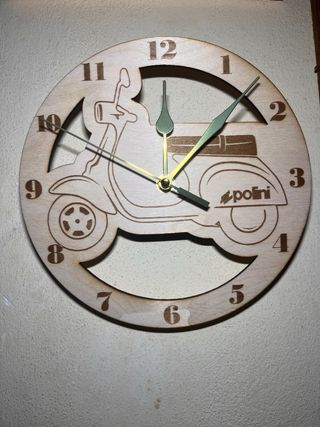Orologio da parete Vespa 50 Polini