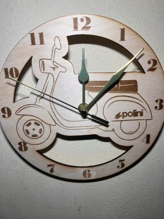 Orologio da parete Vespa 50 Polini