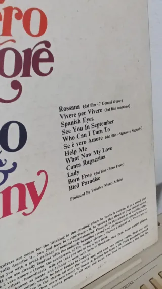 Santo & Johnny - Se È Vero Amore - LP