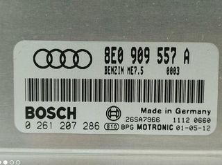 2072395 0261207286 centralita audi a4 berlina (8e)