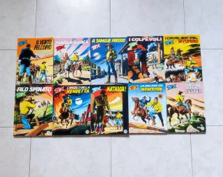 Tex 10 fumetti - Sergio Bonelli Editore - 481- 490