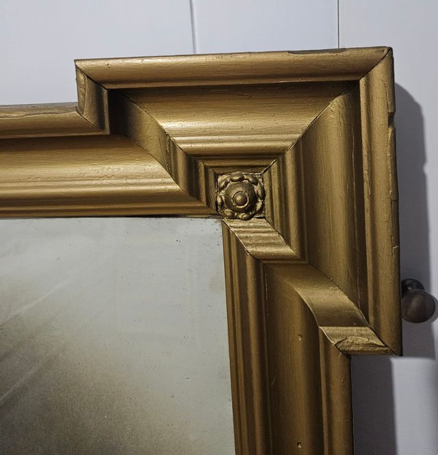 Marco antiguo madera dorado 85x125