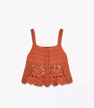 Top Crochet Zara