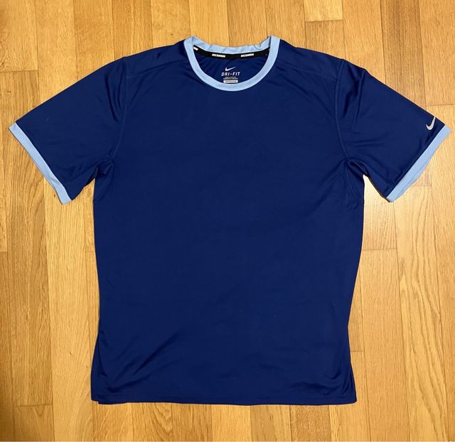 T-shirt Nike Dry Fit Blu