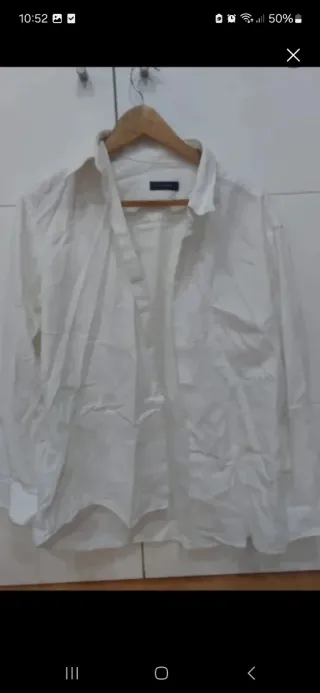 Camisa Adolfo Domínguez Blanca Hombre