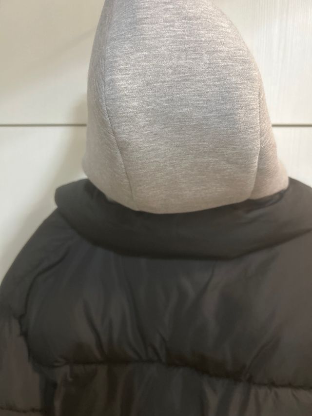 Giubbotto invernale nero nuovo vestibilità over