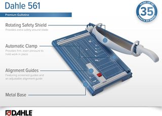 Dahle R000561 Cortador de palanca, A4