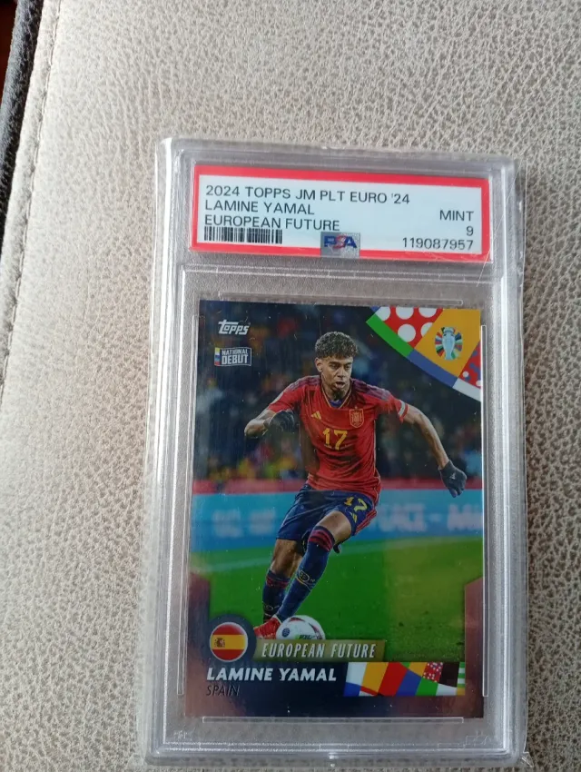 2024 Topps Lamine Yamal Euro '24 Mint 9