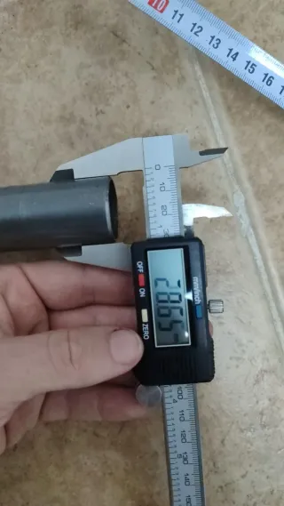 Horquilla SPINNER con pegatinas FOX