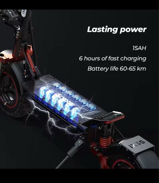 Patinete Eléctrico iScooter iX5S 1000W