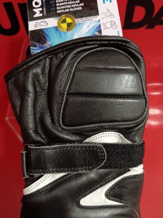 Guantes de Moto MQS Kevlar Talla M, Nuevos.