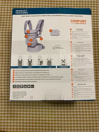 Mochila Ergobaby Omni 360 Cool Air Beige