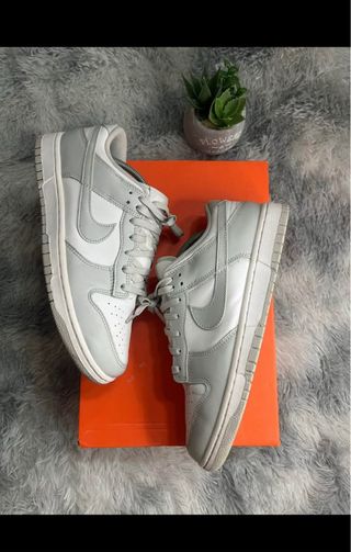 Nike Dunk Grigio Bianco Uomo