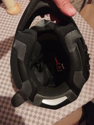 casco y funda de moto 130R