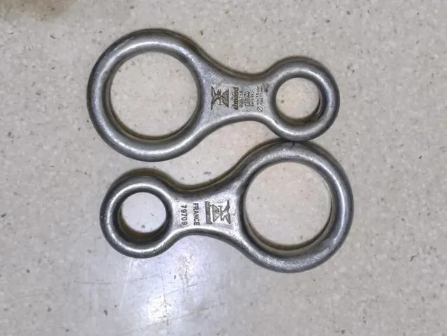 Ocho de escalada para rapelar simond