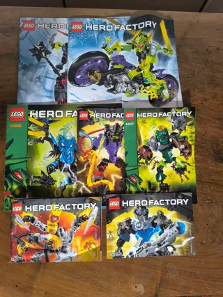 Lego Hero Factory Istruzioni Manuali