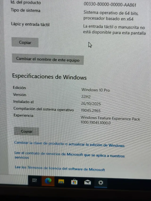 PC Windows 10 Nero/Argento