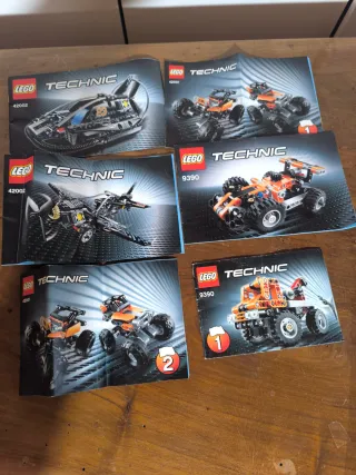 Lego Technic Istruzioni 42001 42002 9390