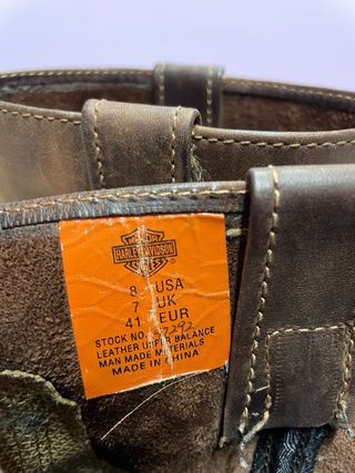 Stivali Harley-Davidson Marroni Nuovi