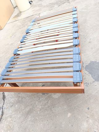 Somier de base madera y plástico