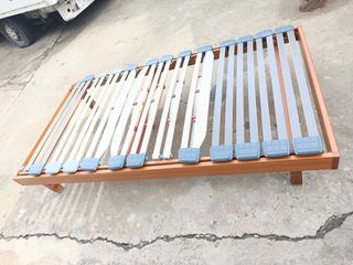 Somier de base madera y plástico