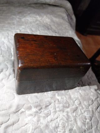 Caja antigua herramientas de  joyería / relojeria