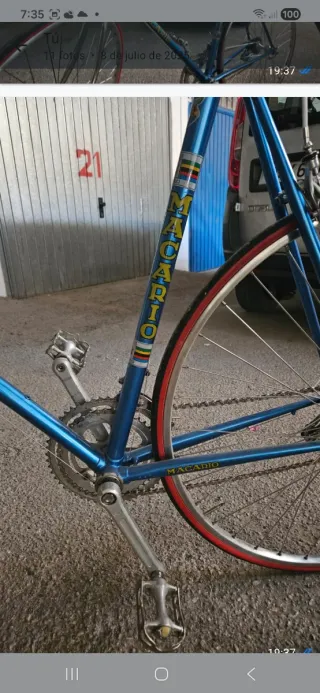 Bicicleta Macario Clásica Carretera Restaurada