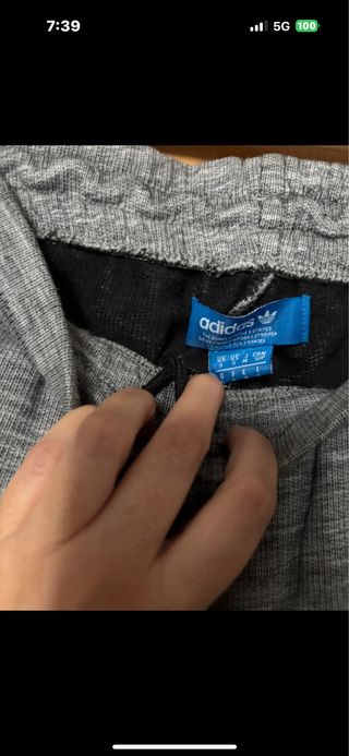 Chándal Adidas Gris 2 Piezas