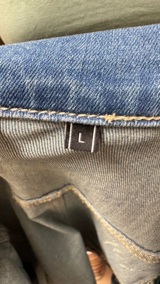 Cazadora tejana vaquera