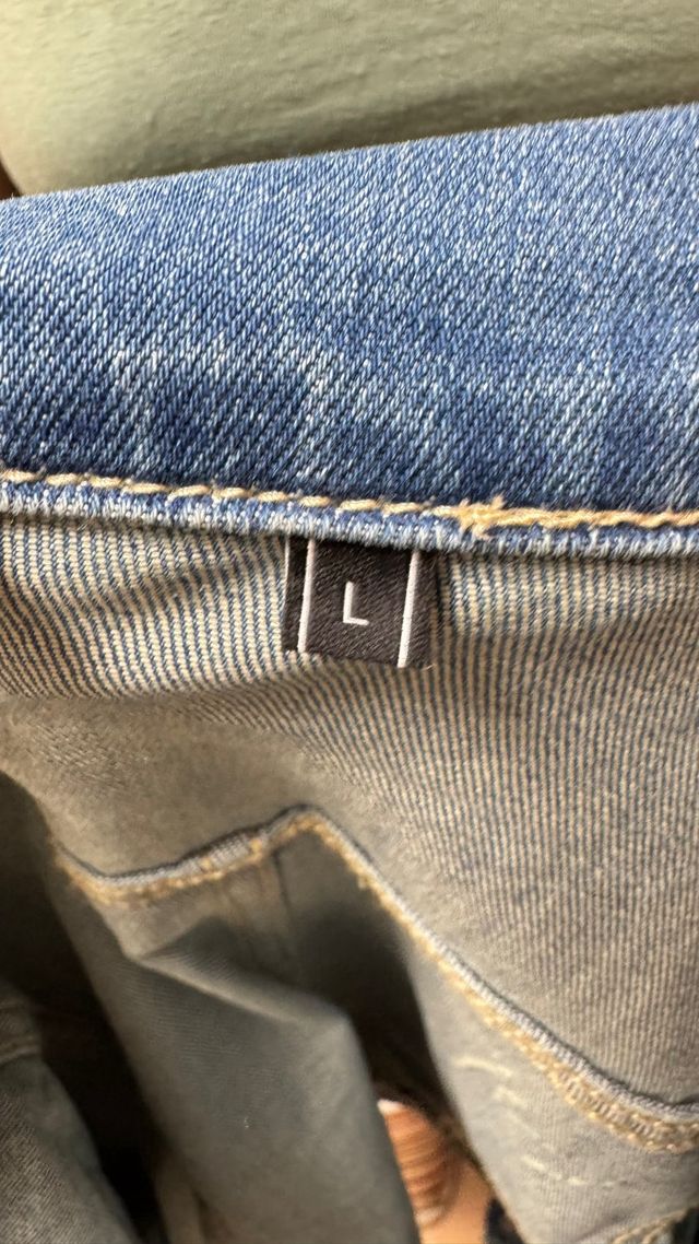 Cazadora tejana vaquera