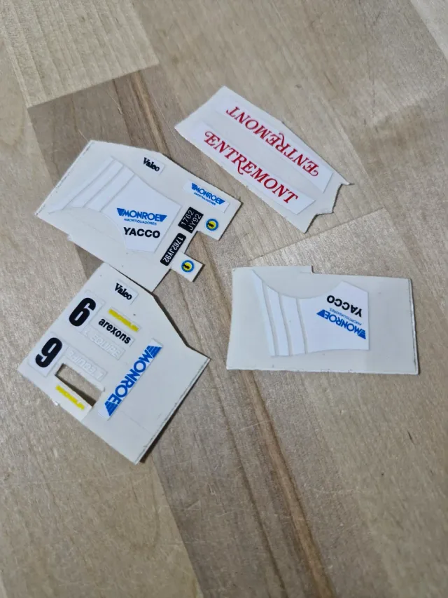 Calcas Scalextric Ferrari GTO Entremont