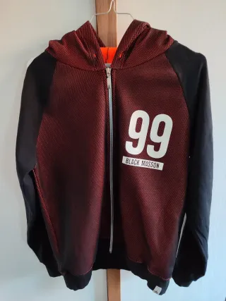 Felpa con cappuccio 99 Black Masson