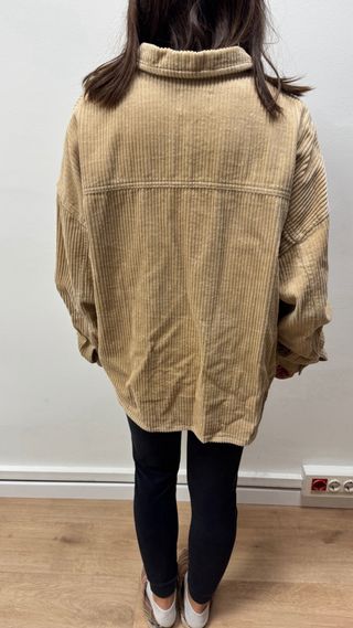 Cazadora beige de pana