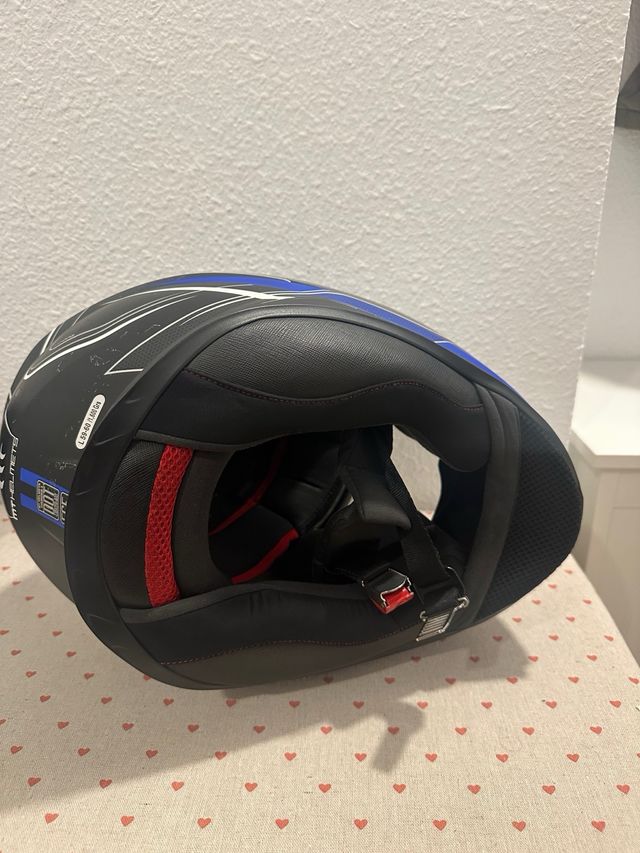 Casco MT Helmets Integral Azul y Negro