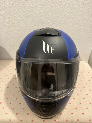 Casco MT Helmets Integral Azul y Negro